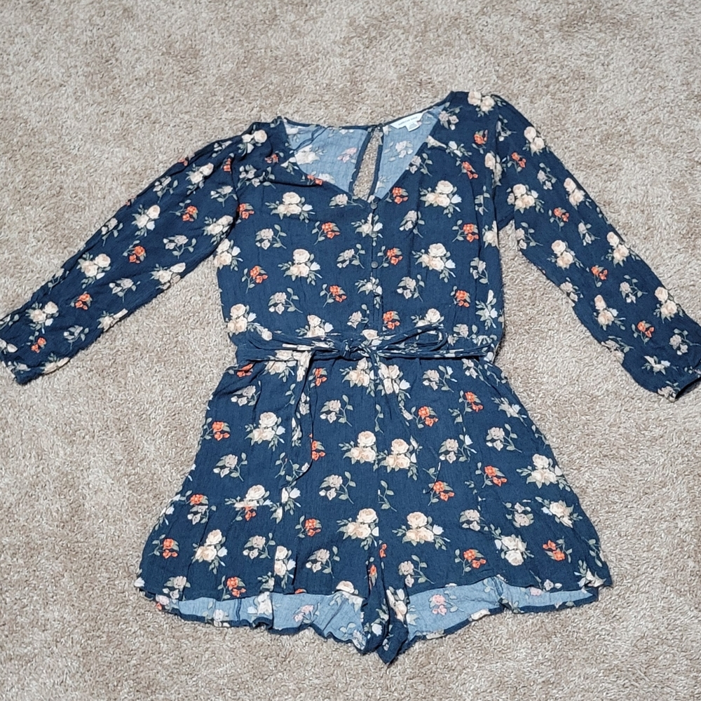 Long sleeve romper